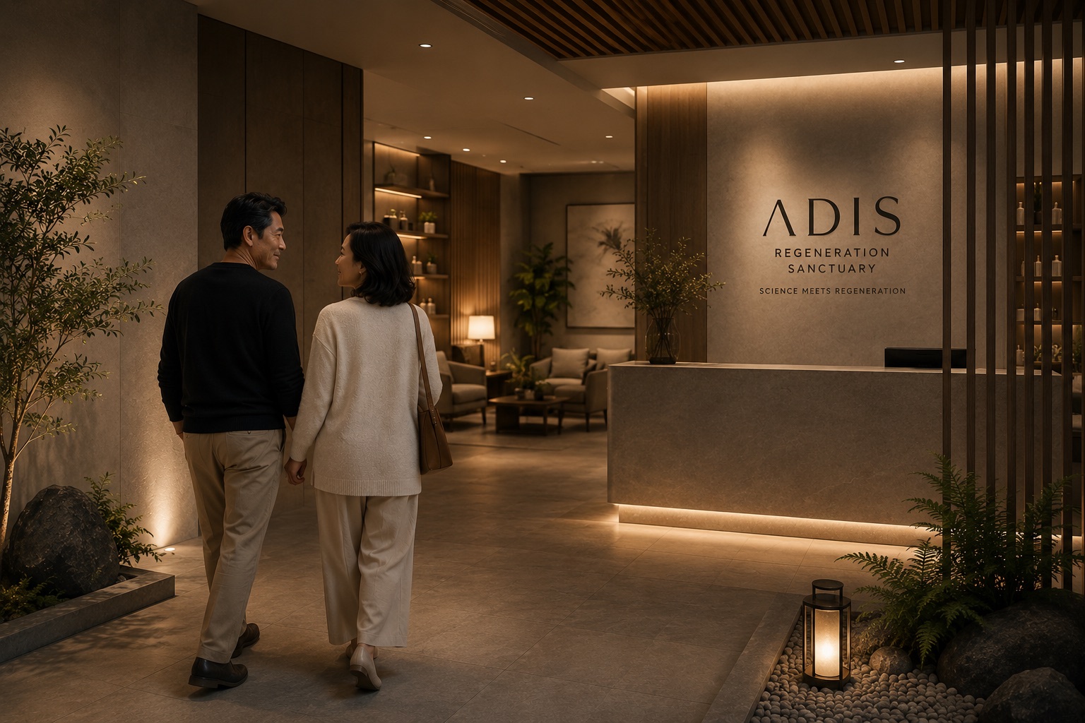 ADIS Regeneration Sanctuary reception